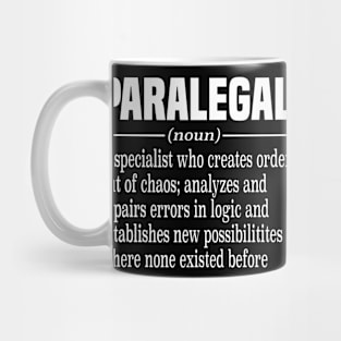 Paralegal Legal Assistant Law Lawyer Mug